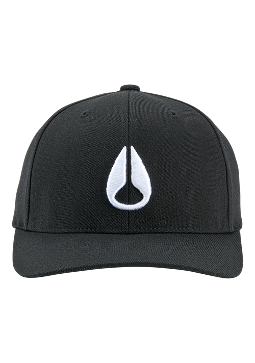 Gorra con cierre ajustable Deep Down - Negro/blanco