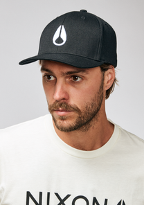 Gorra con cierre ajustable Deep Down - Negro/blanco View 6