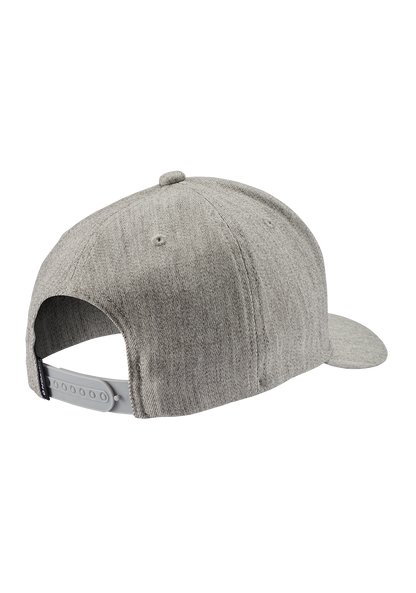 Gorra con cierre ajustable Deep Down - Gris terciopelo/blanco View 2