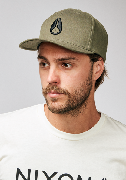 Gorra con cierre ajustable Deep Down - Olive View 6