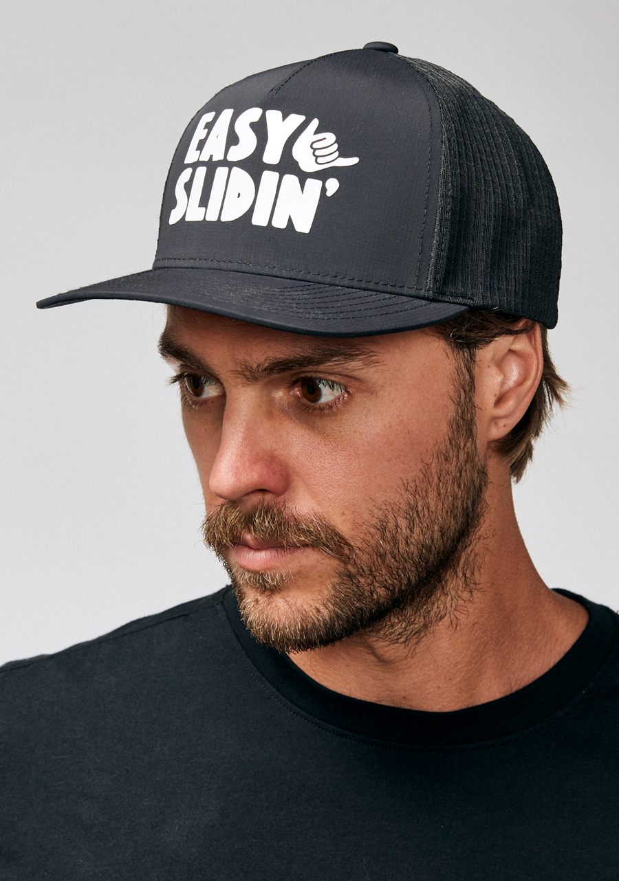 Gorra trucker deslizante - Negro View 6