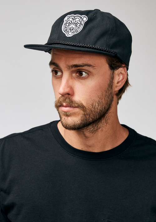 Gorra con cierre ajustable Rangel - Negro