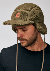 Gorro con orejeras Babs - Olive View 3