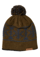 Meister Wool Pom Beanie - Olive / Multi