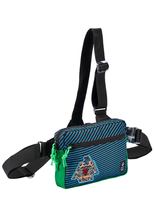 Grateful Dead Bandit Bag - Black / Blue / Green