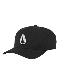 Gorra con cierre ajustable Deep Down - Negro/blanco