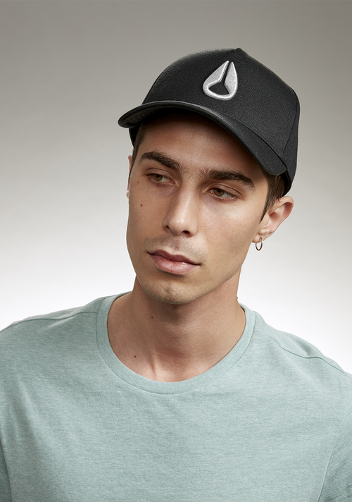 Gorra con cierre ajustable Deep Down - Negro/blanco