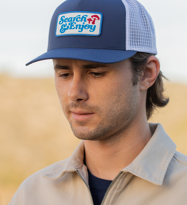 Searchin Trucker - Azul marino/blanco