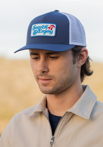 Searchin Trucker - Azul marino/blanco View 8