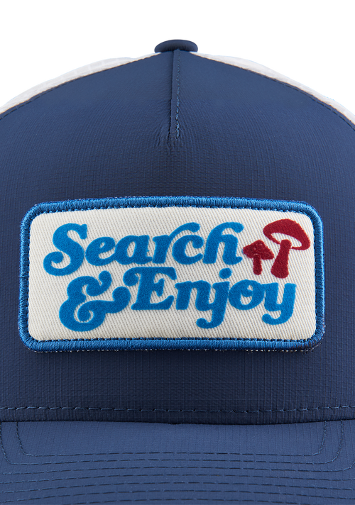 Searchin Trucker - Azul marino/blanco