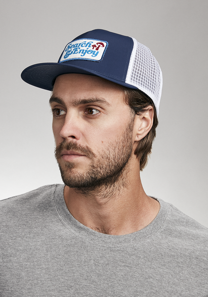 Searchin Trucker - Azul marino/blanco View 5