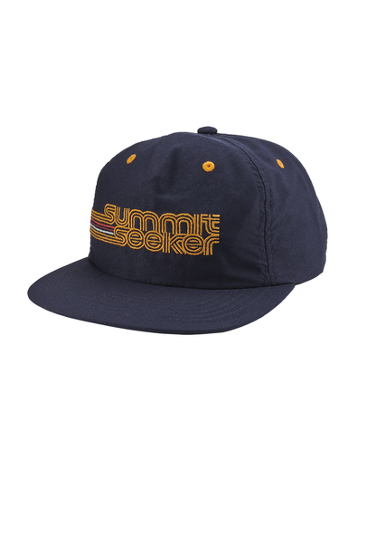 Summit Seeker Strapback - Navy / Yellow View 1