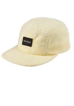 Mikey Terrycloth Strapback - Pastel Yellow