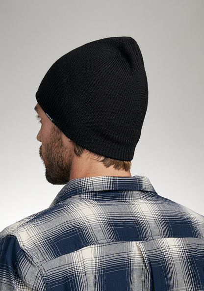 Kingman Wool Beanie - Negro View 4