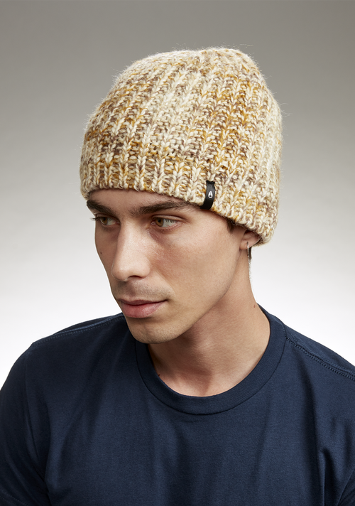 Owens Beanie - Natural / multi