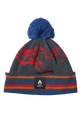 Ridge Pom Beanie - Azul marino/multi