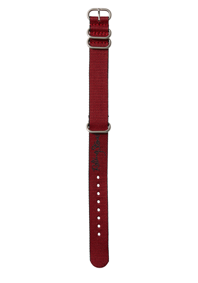 Rolling Stones 20mm Recycled One Piece Band - Rojo