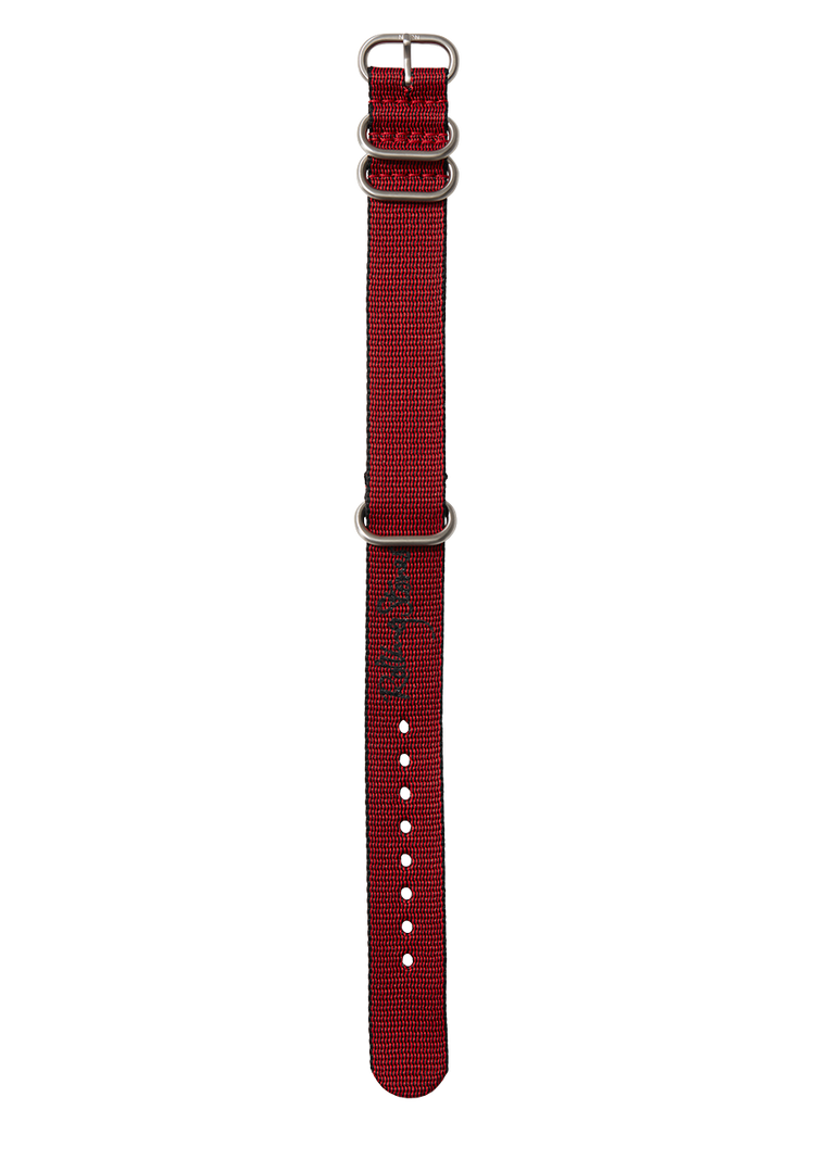 Rolling Stones 20mm Recycled One Piece Band - Rojo