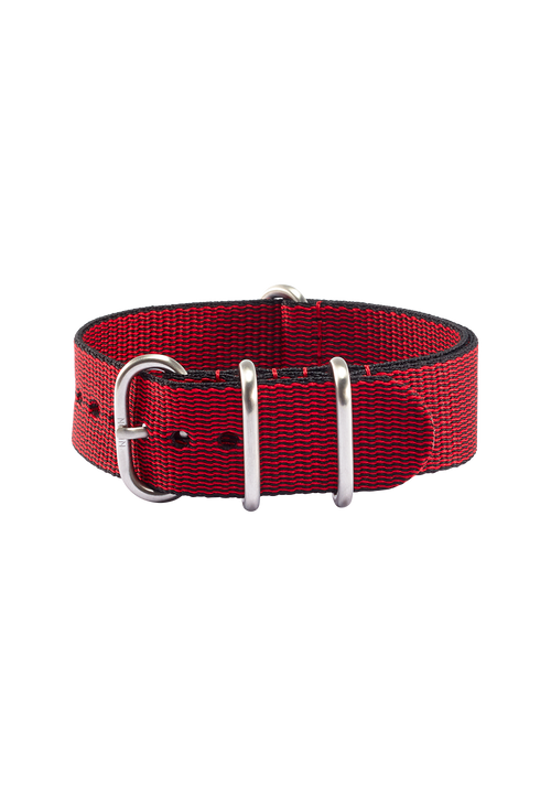 Rolling Stones 20mm Recycled One Piece Band - Rojo