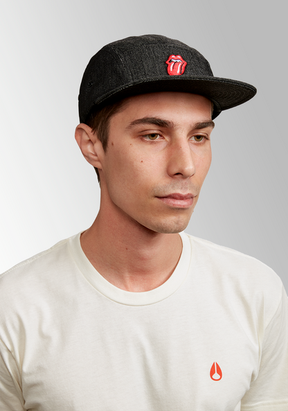 Rolling Stones Strapback - Negro View 5