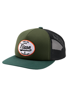 Tioga Trucker - Dark Olive / Black