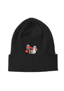 Hannah Eddy Beanie - Negro View 1