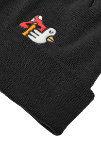 Hannah Eddy Beanie - Negro View 2