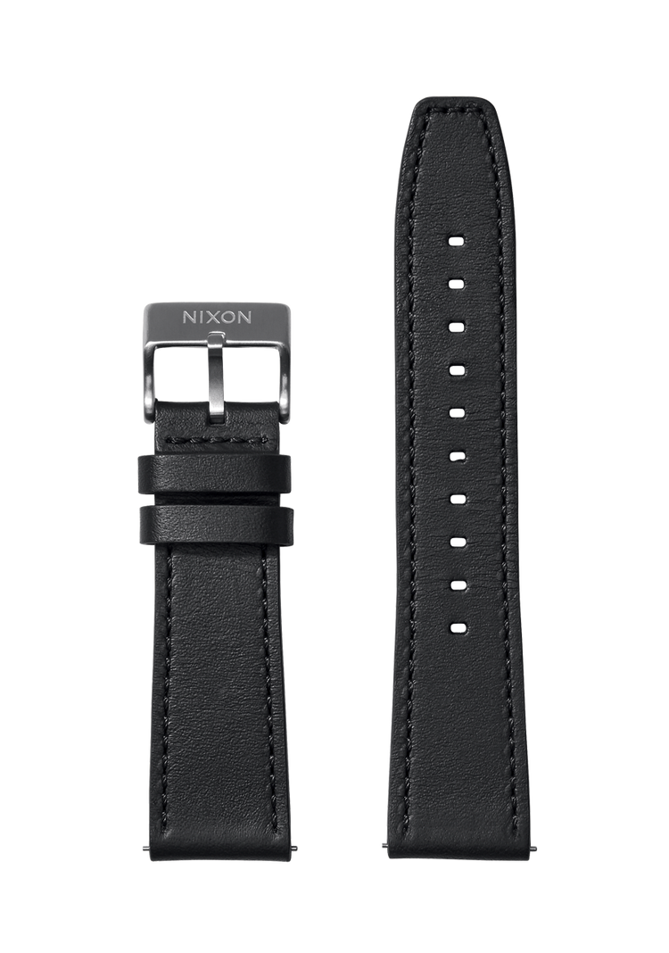 Correa de cuero Horween de 23 mm - Negra