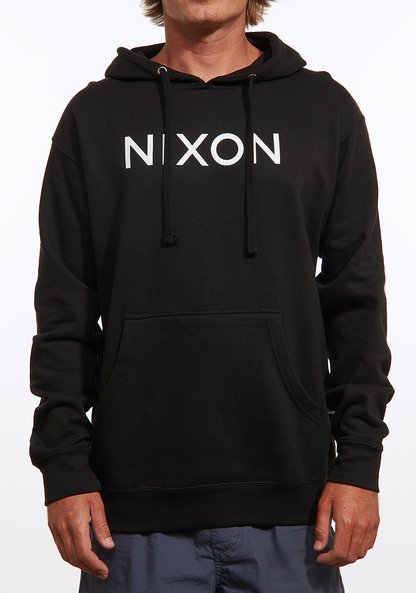 Sudadera con Capucha Wordmark - Negro View 2