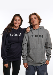 Sudadera con Capucha Wordmark - Gris oscuro View 4