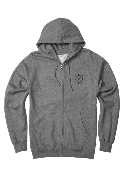 Sudadera con Cremallera Spot - Gris oscuro View 1