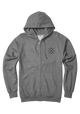 Sudadera con Cremallera Spot - Gris oscuro