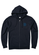 Sudadera con Cremallera Spot - Azul marino/azul