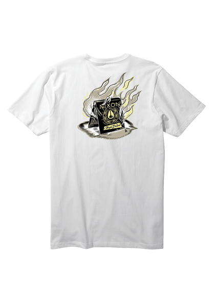 Camiseta Burner - Blanco View 2