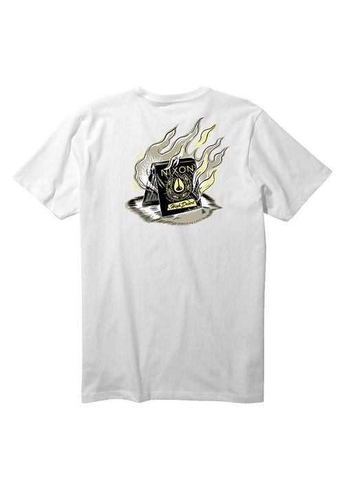 Camiseta Burner - Blanco