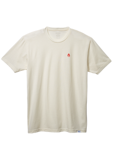 Sparrow Repreve® T-Shirt - Natural/rojo