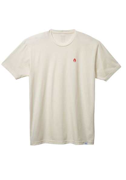 Sparrow Repreve® T-Shirt - Natural/rojo View 1