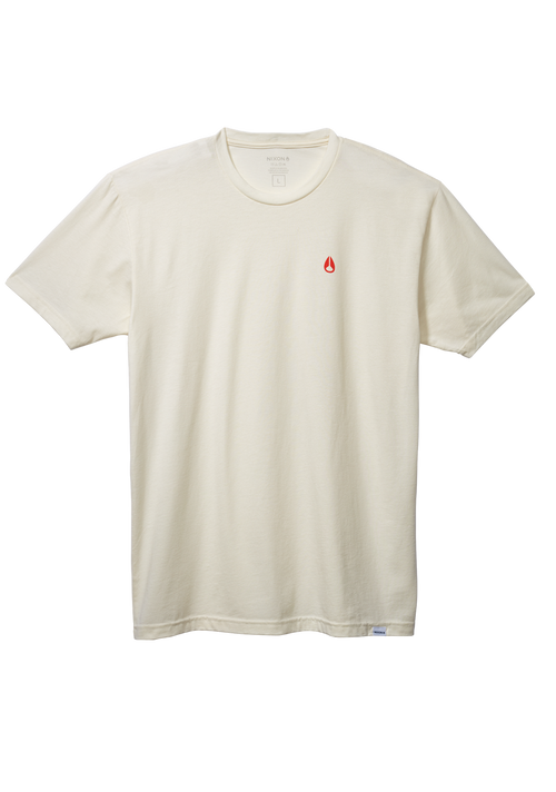 Sparrow Repreve® T-Shirt - Natural/rojo