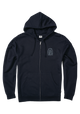 Sudadera con Cremallera Temple - Azul marino