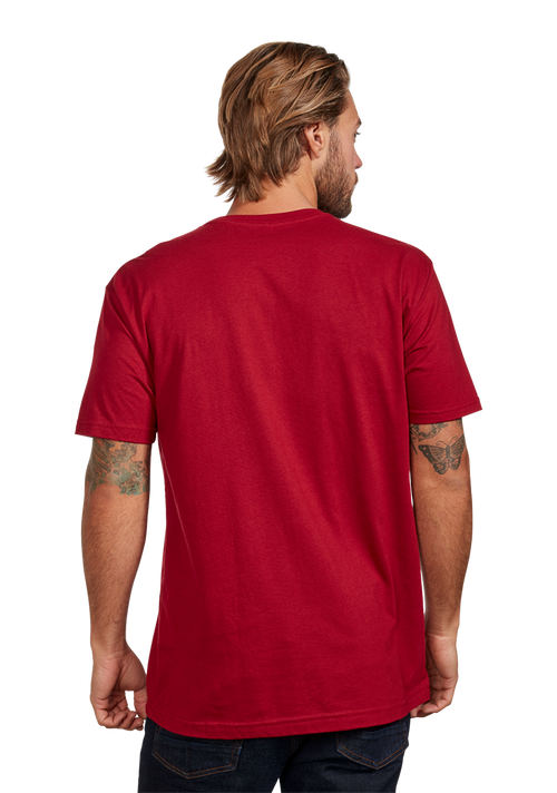 OG Script Eco-Repreve® T-Shirt - Cardenal/blanco