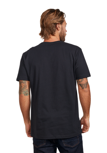 Stay Frothy Repreve® T-Shirt - Negro/blanco View 5