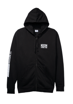 Sudadera Track Zip - Negro/blanco