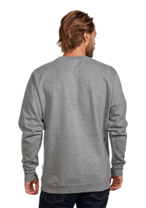 Sudadera Rosas Crew - Gris oscuro / Gris View 5