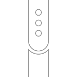 Correa de cuero Sentry - Marrón