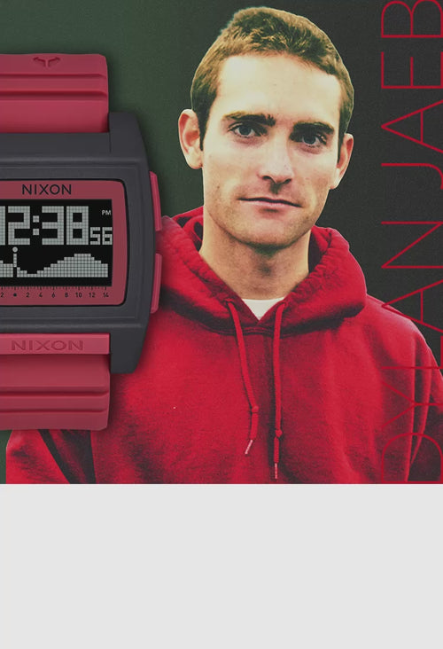 Nixon team riders featuring different watches.